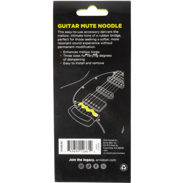 Ernie Ball 9636 Guitar Mute Noodle
